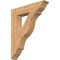 Ekena Millwork Funston Traditional Smooth Bracket, Western Red Cedar, 5 1/2"W x 30"D x 36"H BKT06X30X36FST01SWR - alternate 1
